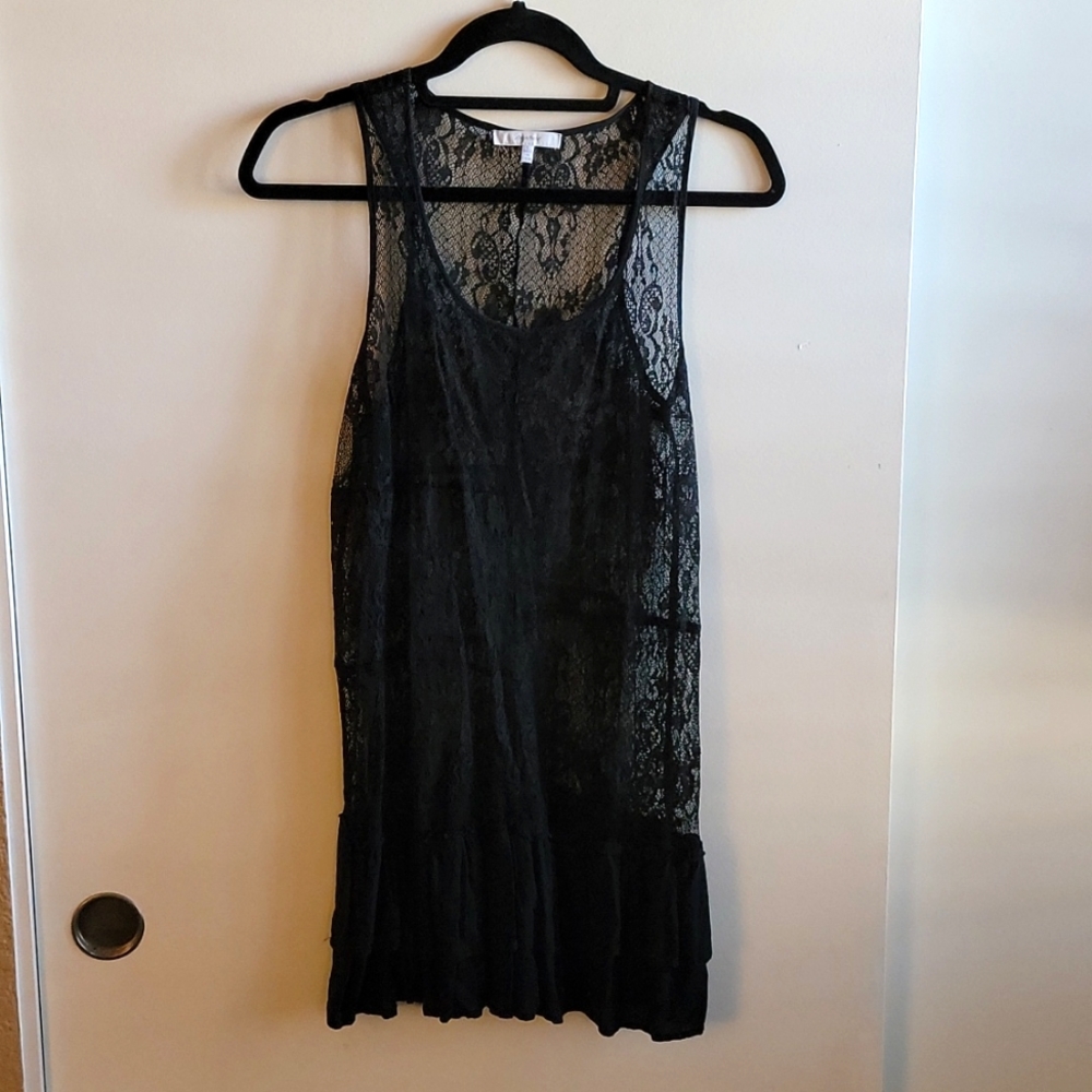 Tunic legnth tank style top